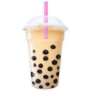 Bubble tea sticker