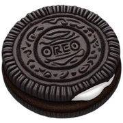 Oreo cookie sticker