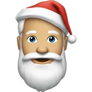 Santa sticker