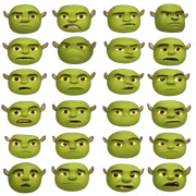 shrek shrek shrek sticker