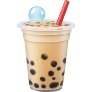Bubble tea sticker