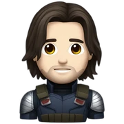 Winter soldier Bucky sticker