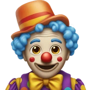 clown sticker