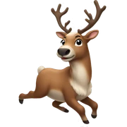 reindeer sticker