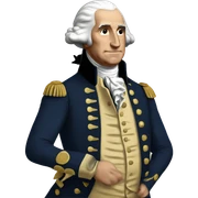 George Washington sticker