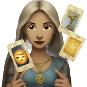 tarot cards sticker