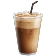 Ice coffee sticker