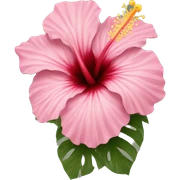 Hibiscus sticker