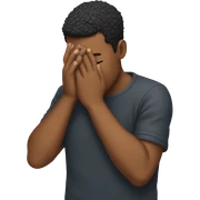 Facepalm gay sticker