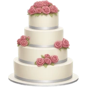 wedding cake sticker