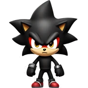 Shadow the hedgehog sticker