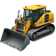 excavator sticker