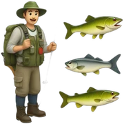 fishing sticker
