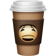 Coffee sticker