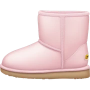 light pink uggs sticker