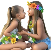 bonded by nature's beauty sticker