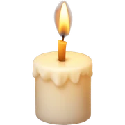 candle  sticker