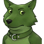 Wolf sticker