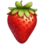 strawberry sticker