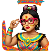 Luchador sticker