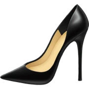 Black stilettos sticker