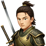 Ancient Samurai sticker