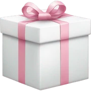 Light pink Christmas gifts under a white Christmas tree  sticker