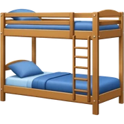 Bunk bed
 sticker