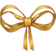 Bow sticker
