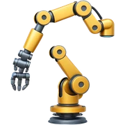 6 dof Robot arm sticker