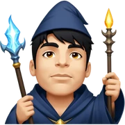 Stormcaller Wizard sticker