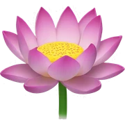 flower lotus sticker