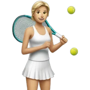 Tennis sticker