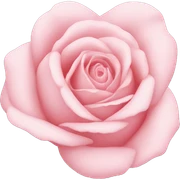 Cœur pastel rose sticker