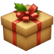 christmas gift sticker