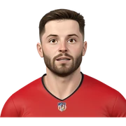 male soccer player portrait sticker