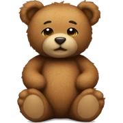 Teddy bear sticker