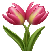 tulips sticker