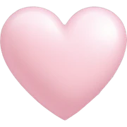 aesthetic light pink heart  sticker