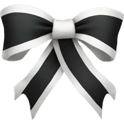 Gothic ribbon sticker