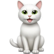 cat with joint sticker