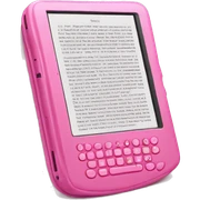 Pink kindle sticker
