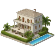 villa sticker