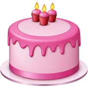 Pink cake  sticker