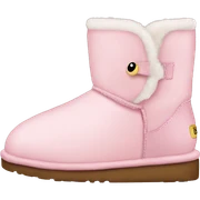 baby pink uggs  sticker