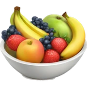 Fruit bowl sticker