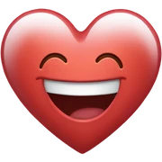 Happy heart sticker