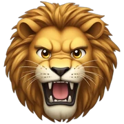 lion angry sticker