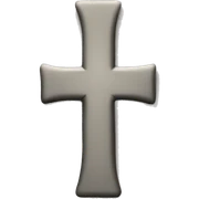 Bible cross  sticker