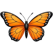 Mariposa sticker